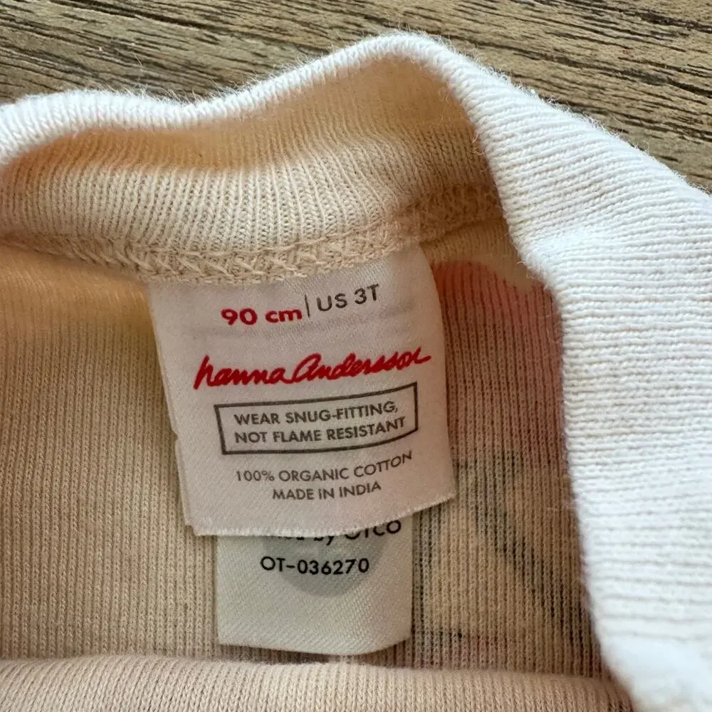 Hanna Andersson Flamingo Pajamas - Size 3T